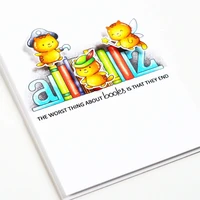 the book is better than movietransparent silicone clear stamp for scrapbooking diy craft decoration soft stamp photo album