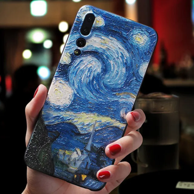 3D с тиснением и изображением силиконовый TPU чехол для huawei Honor Play вид 20 7A Pro 9X8X10 10i Nova 3 3i 4 2i 3e Y6 Y9 P30 P20 Lite Pro чехол
