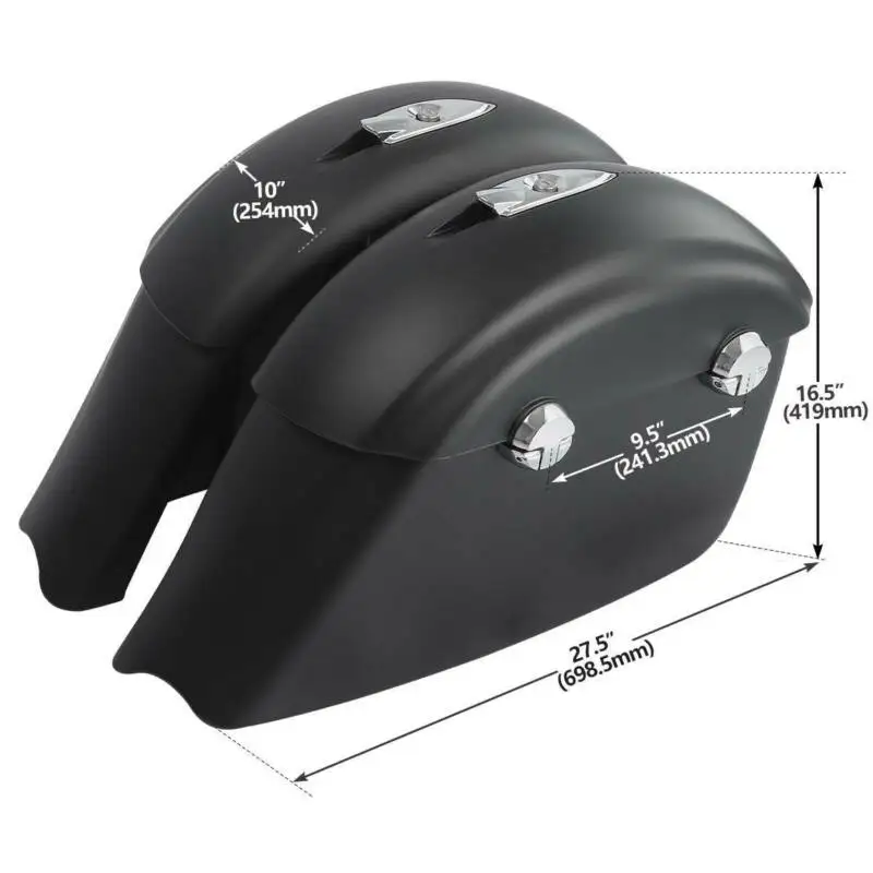 Электронная защелка для багажника сумки-седла мотоцикла индийского вождя темная