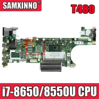 for lenovo thinkpad t480 laptop motherboard et480 nm b501 w cpu i7 8650 8550u tested ok fru 01yr340 01yr332 01yr364 mainboard
