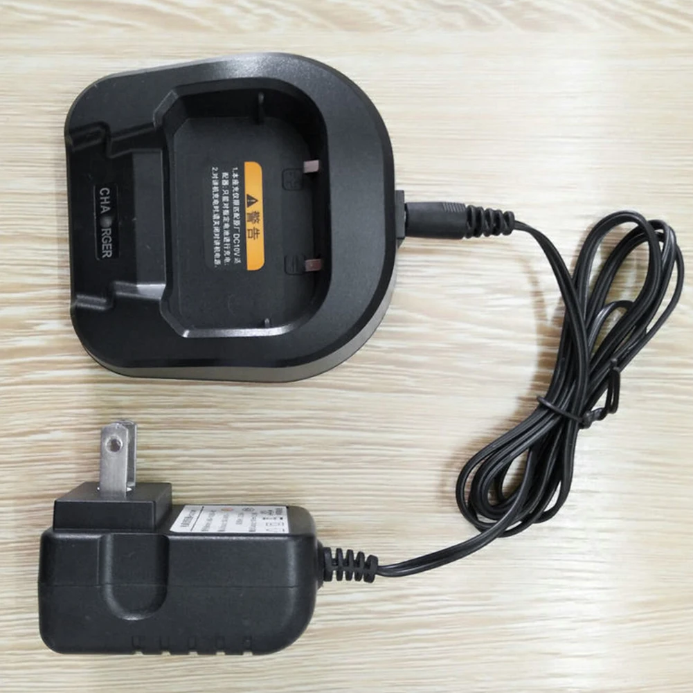 

Voltage Desktops Battery Charger Walkie Talkie Indicator Light Accessories Radio With Adapter 110 220V Durable For Baofeng UV 82