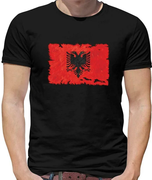 

Albania Flag Mens T-Shirt Albanian Flags Republic Tirana Lek