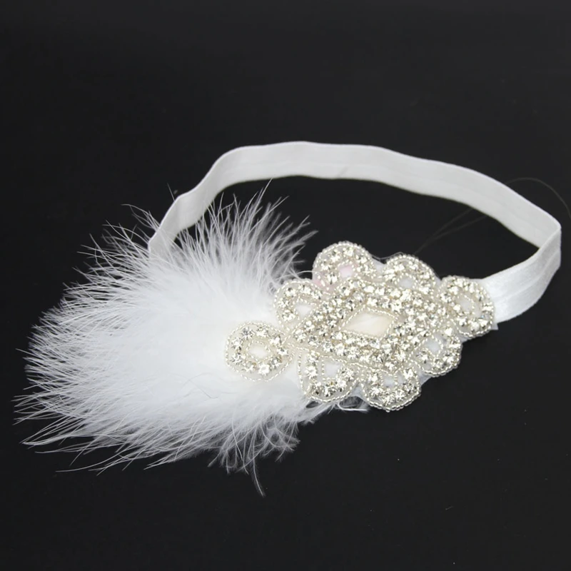 Повязка на голову стразы китайская для новорожденных девочек повязка малышей