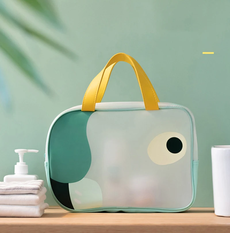 

Zipper Travel Wash Pouch Toiletry Travel Storage Bag Mini Casual Portable Cosmetic Bag Waterproof Makeup Organizer