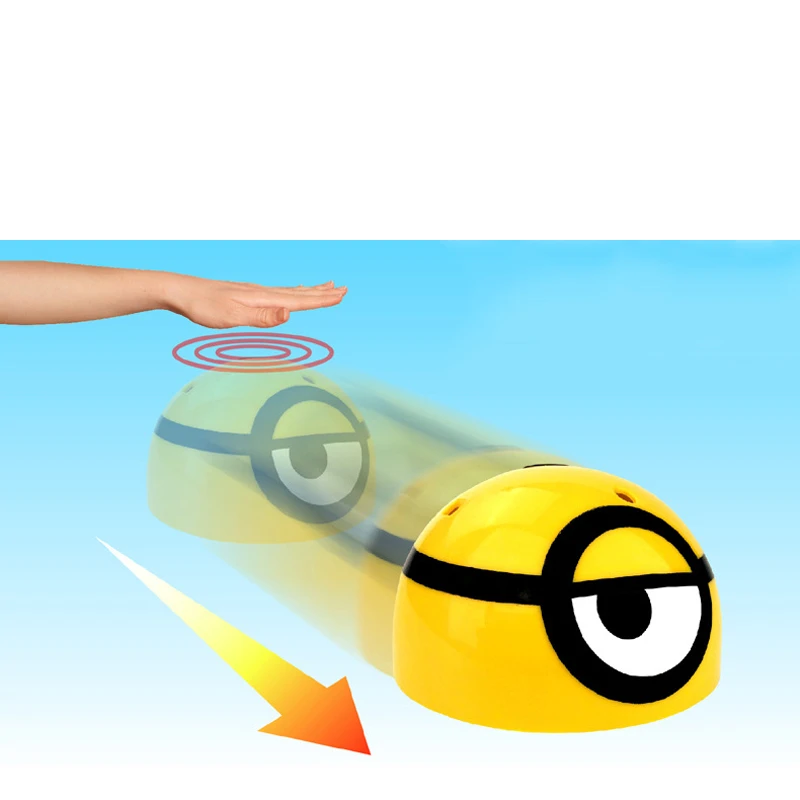 Миньоны бегущий индукционный игрушечный шар Радиоуправляемый автомобиль