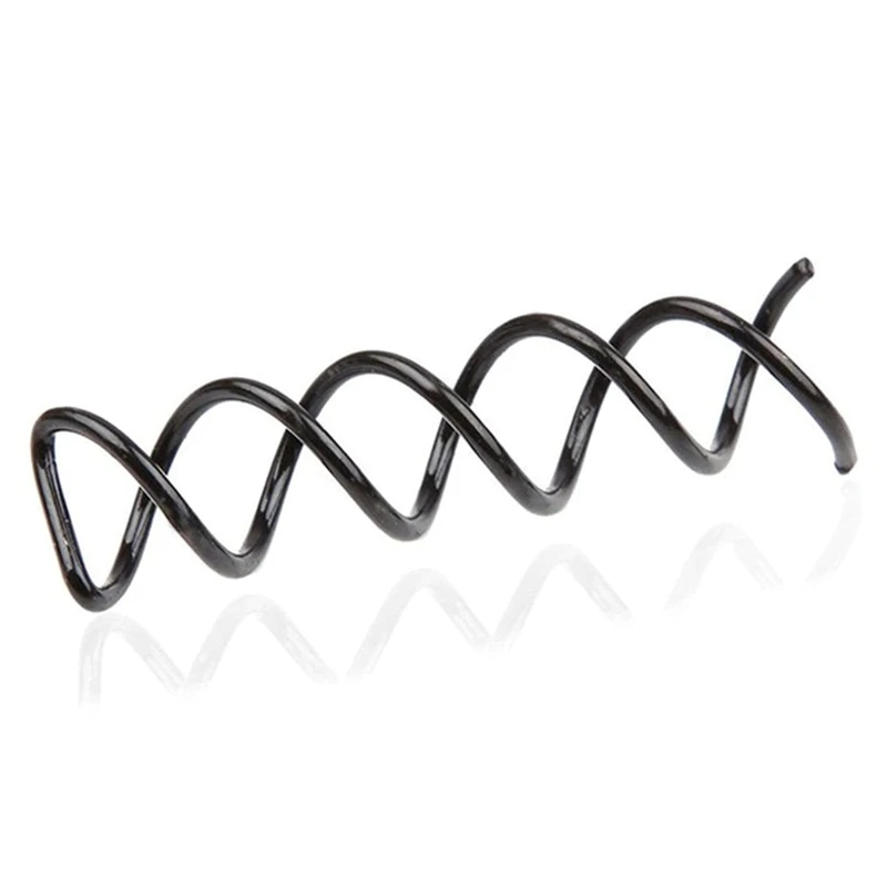 12 шт. черная спиральная вращающаяся Заколка-невидимка заколки для волос женская