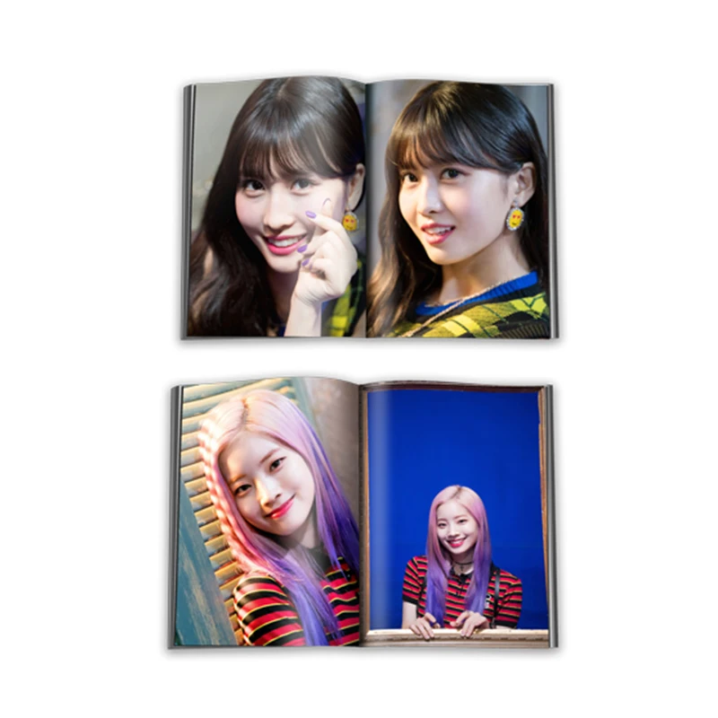 Kpop TWICE 6-й мини-альбом Фотокнига Мода K-pop два раза маленький фотоальбом фото плата, вентиляторы сувенирный подарок Прямая