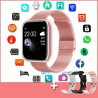 2021 Смарт-часы женские мужские Смарт-часы фитнес-браслет водонепроницаемые электронные смарт-часы для Android IOS смарт-часы