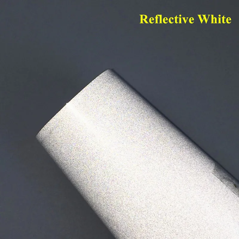 Reflective white 15*15 см, Виниловая наклейка для мотоциклиста, для автомобиля, профессиональная Наклейка на окно, хвост, почтовый ящик, декоративная наклейка - Название цвета: Reflective white