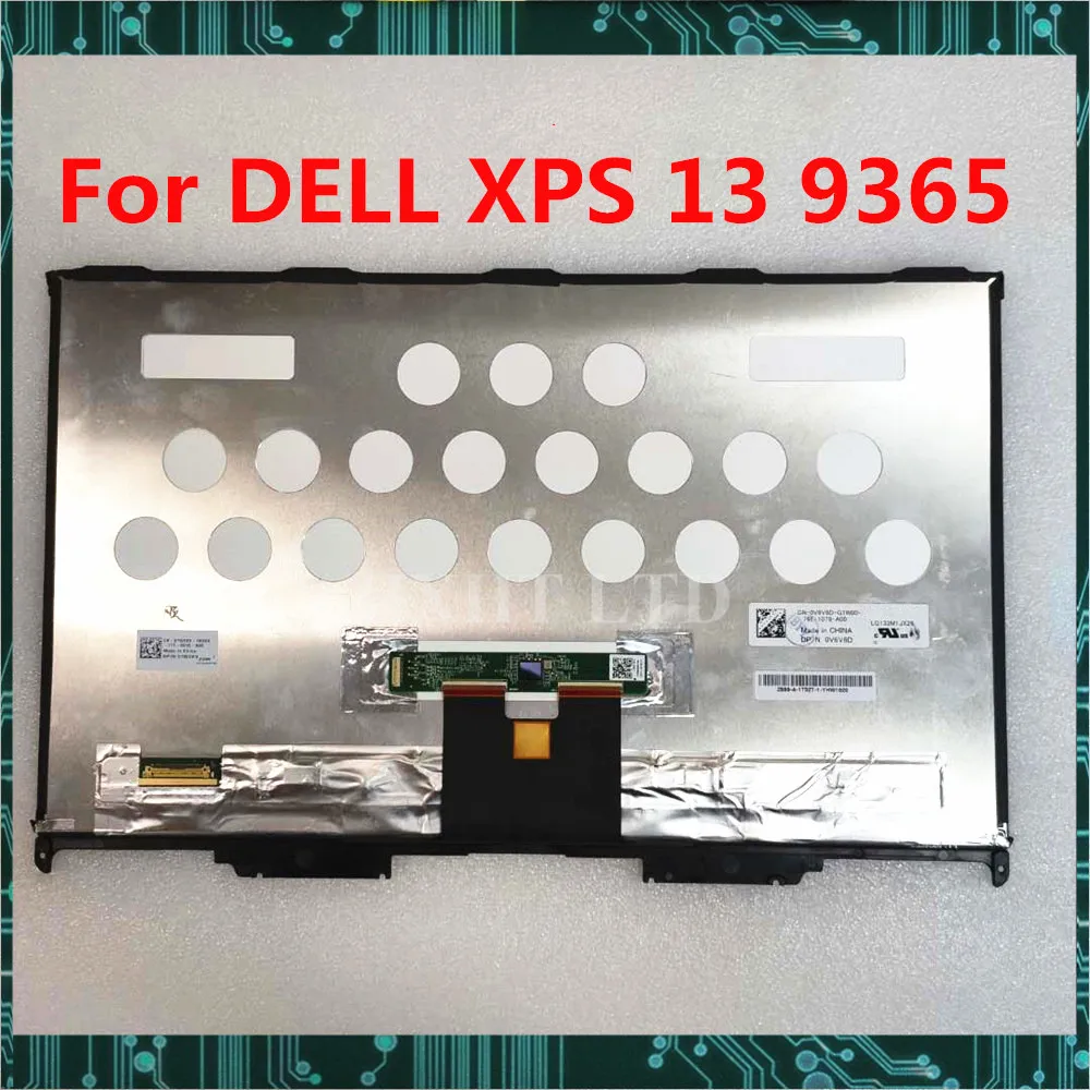 Оригинал для DELL xps 13 9365 ноутбук ЖК дисплей сенсорный экран в сборе 1920*1080 или 3200*1800