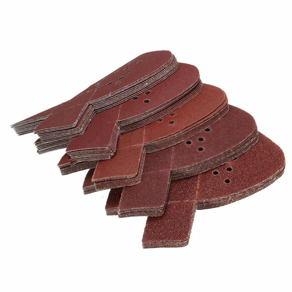 

50pcs Sanding Sheets 12 holes For Black & Decker Mouse DCMS20C BDEMS600