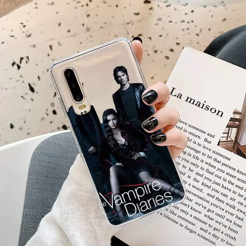 

The vampire diaries Phone Case Transparent for Samsung A71 S9 10 20 HUAWEI p30 40 honor 10i 8x xiaomi note 8 Pro 10t 11