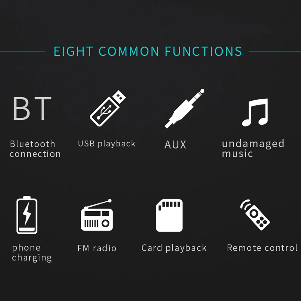 Автомагнитола 1 Din Стерео Авторадио автомобильное радио USB Bluetooth громкая связь