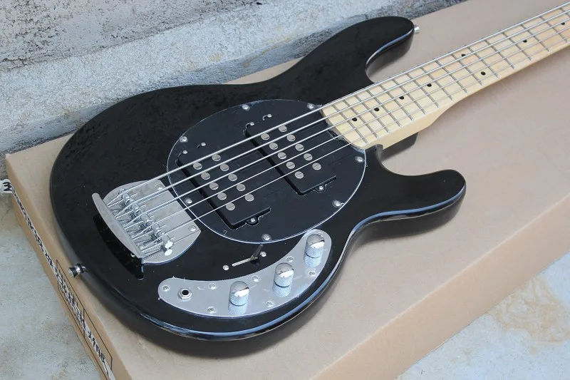 Китайская фабрика по производству гитар пользовательский черный музыкальный