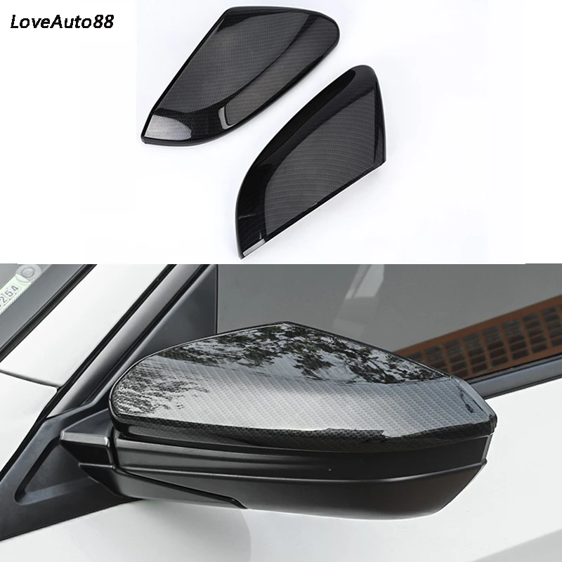 

Side Mirror Caps Cover Car rear view Rearview Side Glass Mirror Cover Trim Frame For Honda Civic 10th 2016 2017 2018 2019 2020