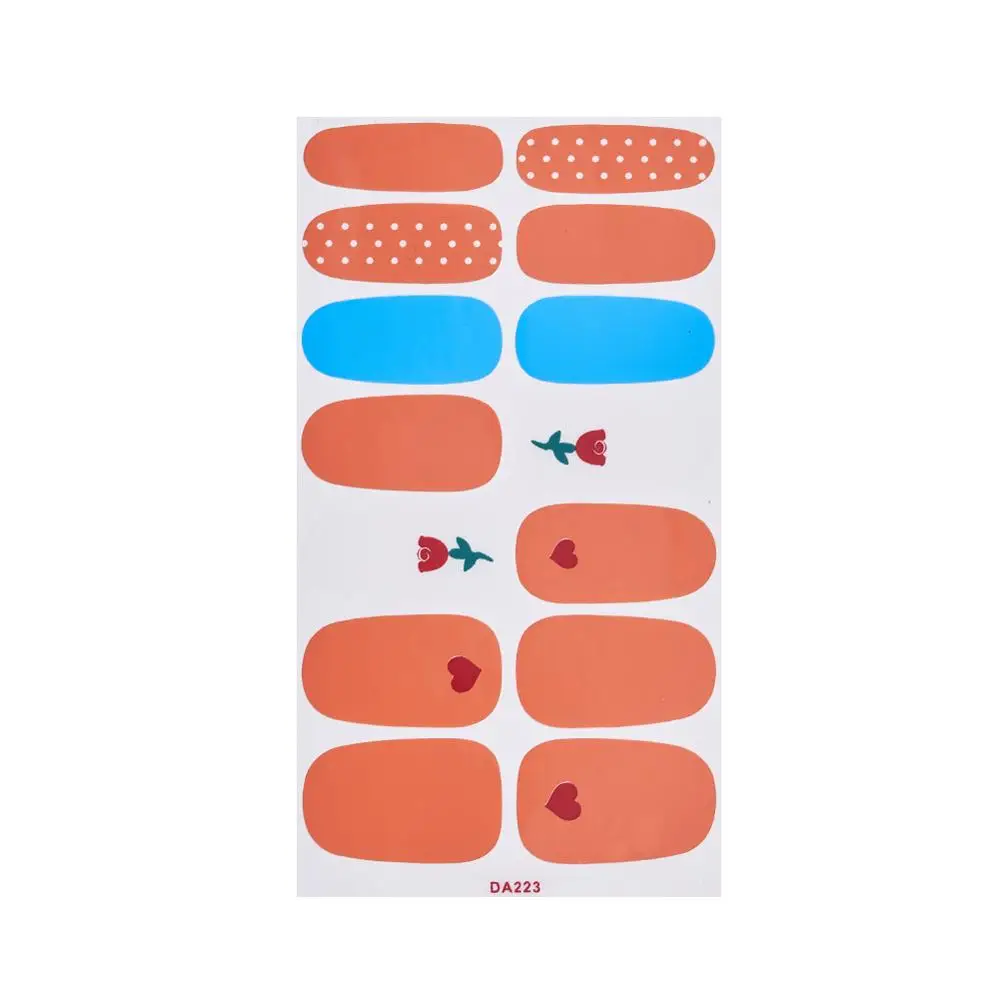 31 дизайн ногтей стикер Клей маникюрная пилка советы для украшения DIY|Стикеры и