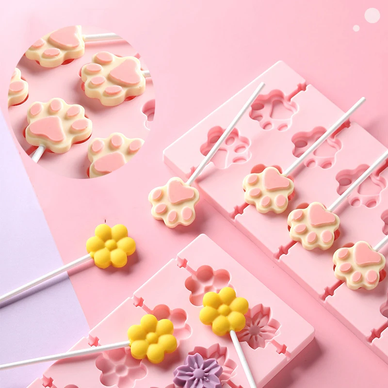 

12 Grid Chocolate Silicone Mold Cartoon Cute and Interesting Candy Jelly Baking Cake Mold DIY Homemade Snack Kitchen Gadget
