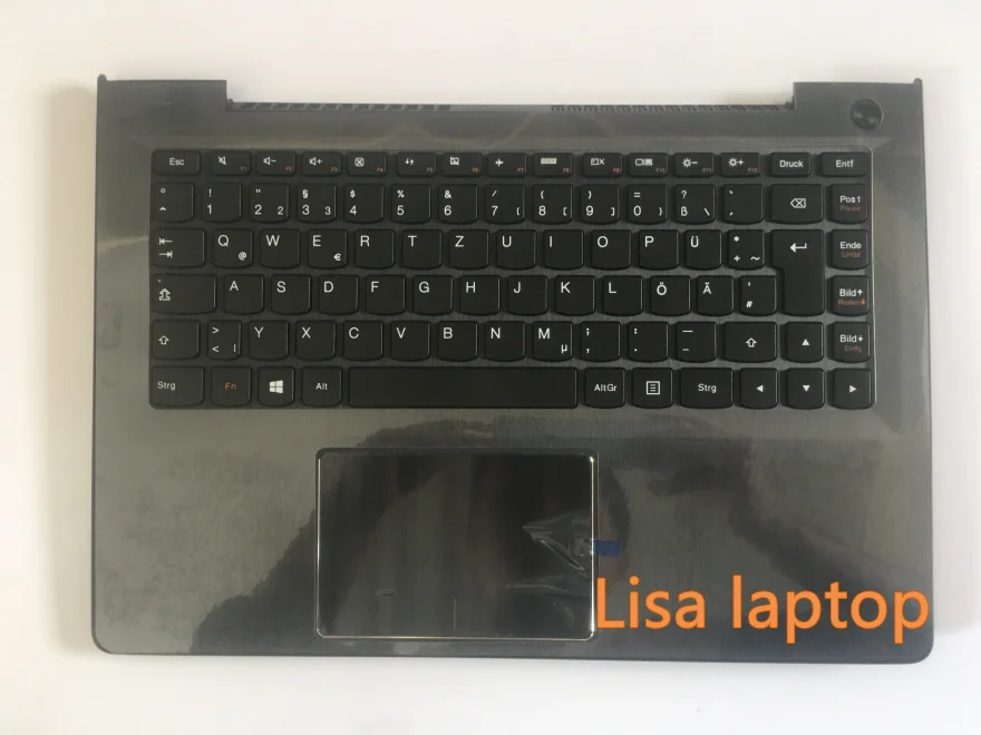 Клавиатура для Lenovo u31 70 500s 13 с черным корпусом и немецкой двухязычной клавиатурой возврат 5cb0j30932|Пелти