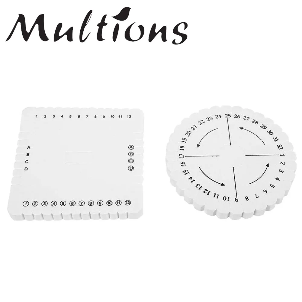 Плетеный шнур Kumihimo плетеный диск плетеная пластина для браслетов сделай сам