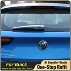 Подходит для Buick Verano GS 2015 2016 2017 2018 хромированный передний бампер автомобиля Защита от солнца на заднее стекло авто Крышка стекла отделка, наклейки авто аксессуары 3 шт.компл.