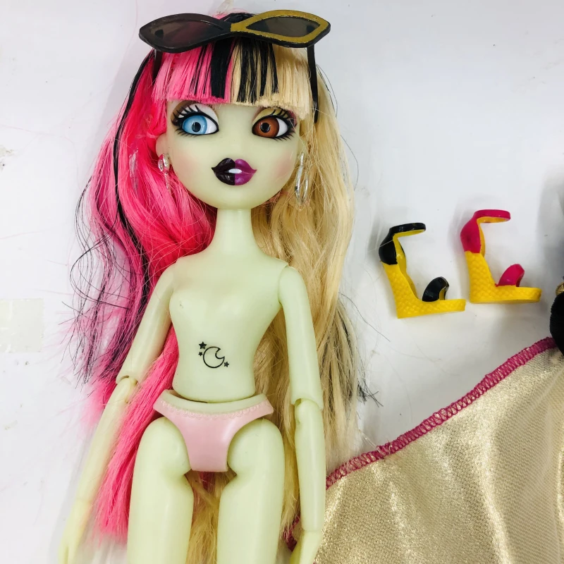 3D глаза модная фигурка BratzDoll Волшебная девочка и красивая одежда нарядная игрушка лучший подарок