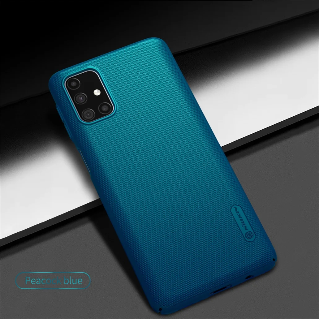 Чехол Nillkin для Samsung Galaxy M31s M51 матовый жесткий защитный чехол из поликарбоната