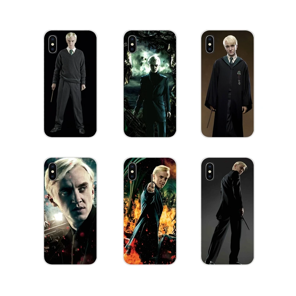 Силиконовые чехлы для телефонов Draco Malfoy художественный плакат Huawei G7 G8 P8 P9 P10 P20 P30