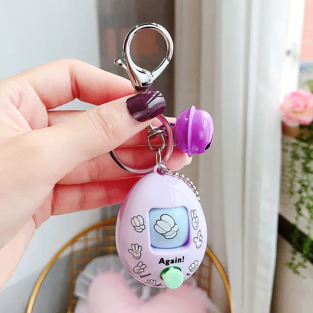 Думаю кулак уход за кожей лица твист яйцо игрушка кольцо для ключей держатель