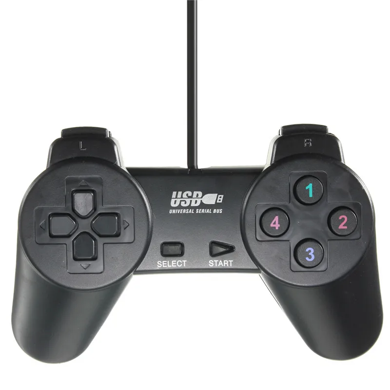 Wired USB 2.0 10 Keys Game Controller Gamepad Joystick Joypad for PC Laptop Computer XP Vista Windows 7 Pad Controle | Электроника
