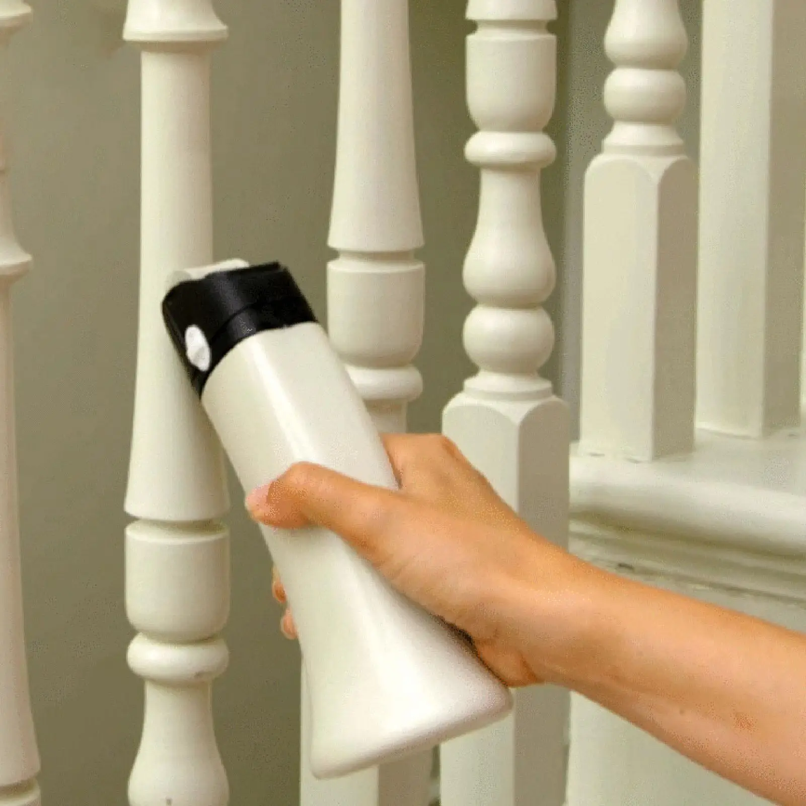 

Portable Paint Roller Corner Brush DIY Household Wall Fence Decorative Hand Tool
