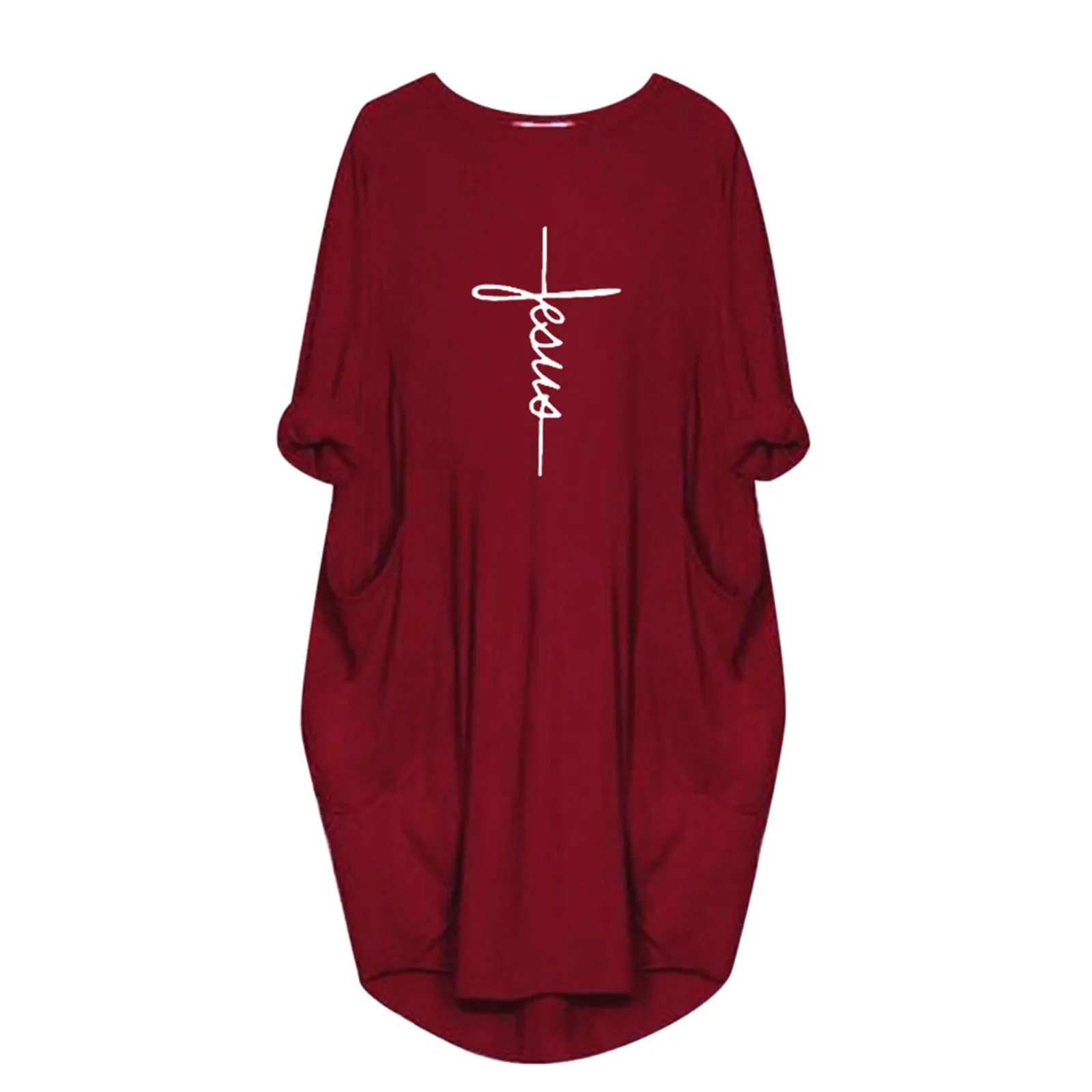 2022 модное летнее женское платье женский джемпер объемное платье-пуловер с