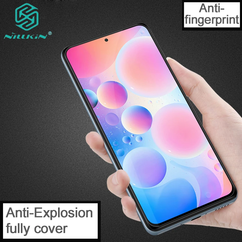 

For Xiaomi Redmi K40 Pro Tempered Glass NILLKIN CP+Pro Anti-burst 9H 0.33MM 2.5D Glass Screen Protector for Redmi K40 Pro +