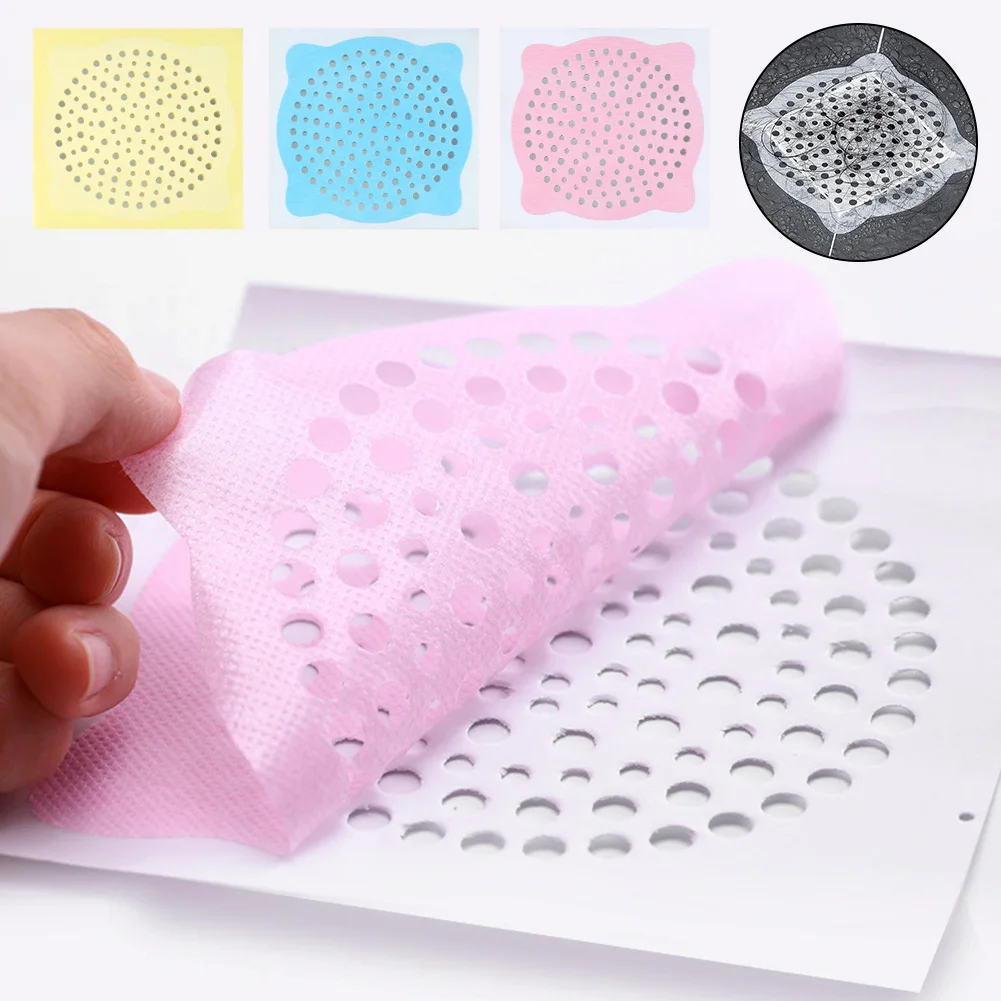 

10 шт., Одноразовые сетчатые фильтры для ванной и кухни