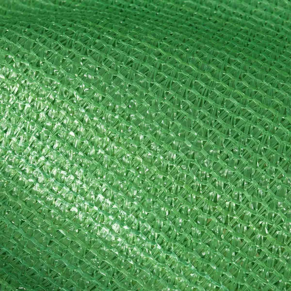 

6x50FT Balcony Garden Fence Cover Shelter Privacy Screen Sewing Buckle Outdoor Awning Wind Sunshade Net for Swimming Pool