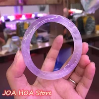 amethyst natural rough stone cutting fashion lady real stone bracelet jade jewelry