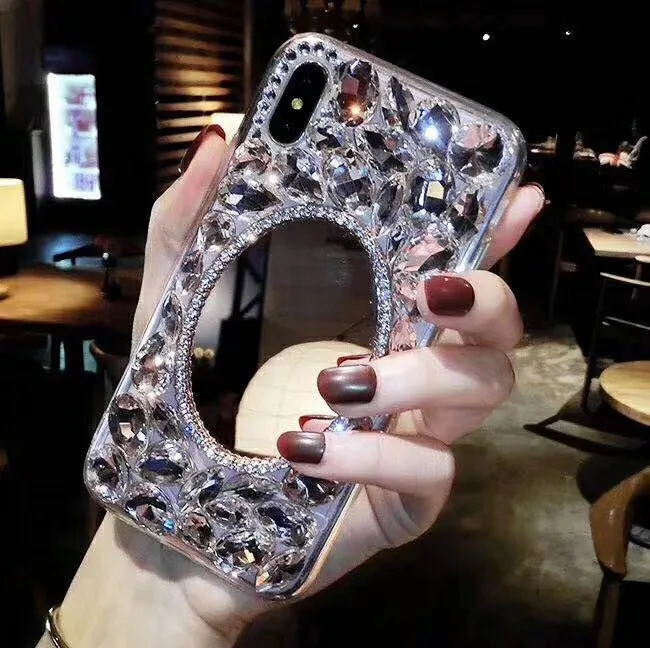 Для Huawei Nova 2s 3 4 E Модный чехол 5 Pro роскошный полный Алмазный 3i макияж зеркало