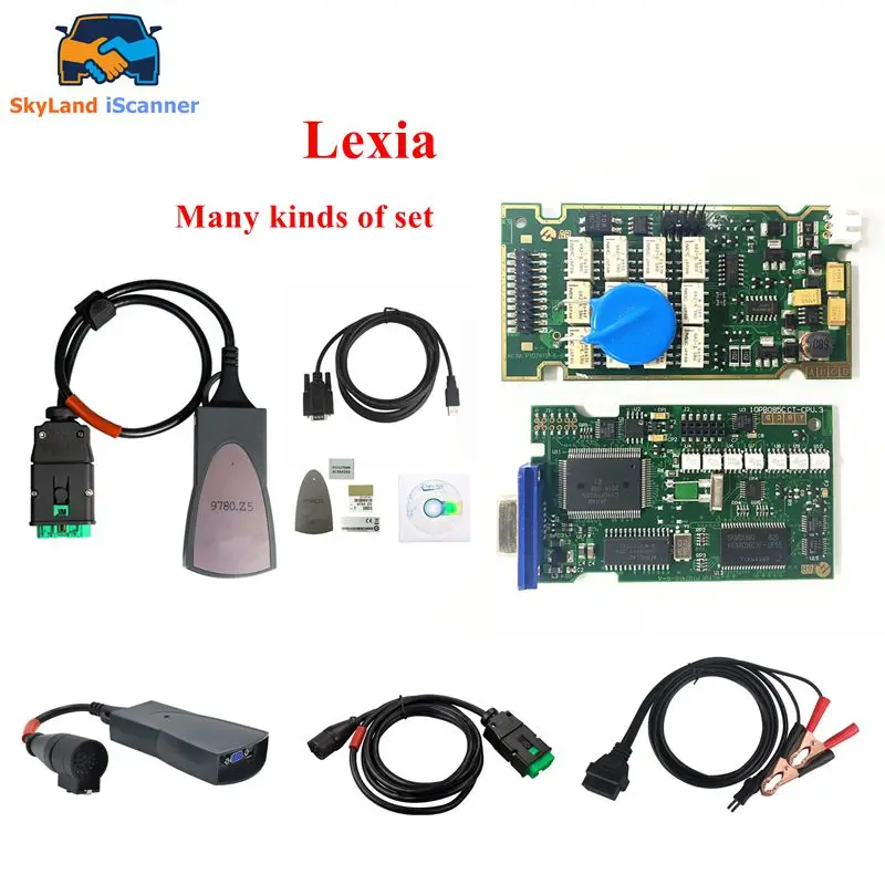 Диагностический инструмент Golden Lexia 3 PP2000 Diagbox V9.91 полный чип 921815C OBD2 для Peugeot Citroen и