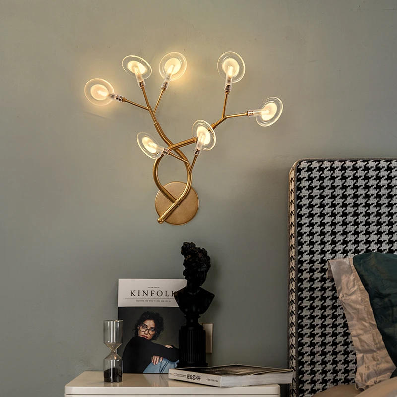 저렴한 따뜻한 Led 반딧불 벽 램프 Sconce 현대 어린이 룸 Led 벽 조명 거실 아트 살롱 바 포치 램프 홈 장식 Wandlamp 구매 따뜻한 Led 반딧불 벽 램프 Sconce 현대 어린이 룸 Led 벽 조명 거실 아트 살롱 바 포치 램프 홈 장식 Wandlamp