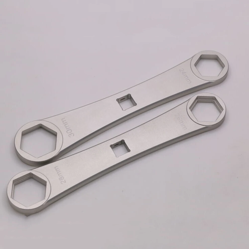 

4 In L Multifunctional Wrench CNC Aluminum Suspension For Bike Forks Top Cap Wrench Spanner Remover Tool