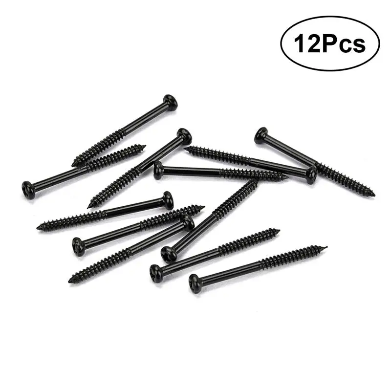 12 шт. монтажные винты для захвата басов аксессуары пикапов PB JB P90|Детали и гитар| |