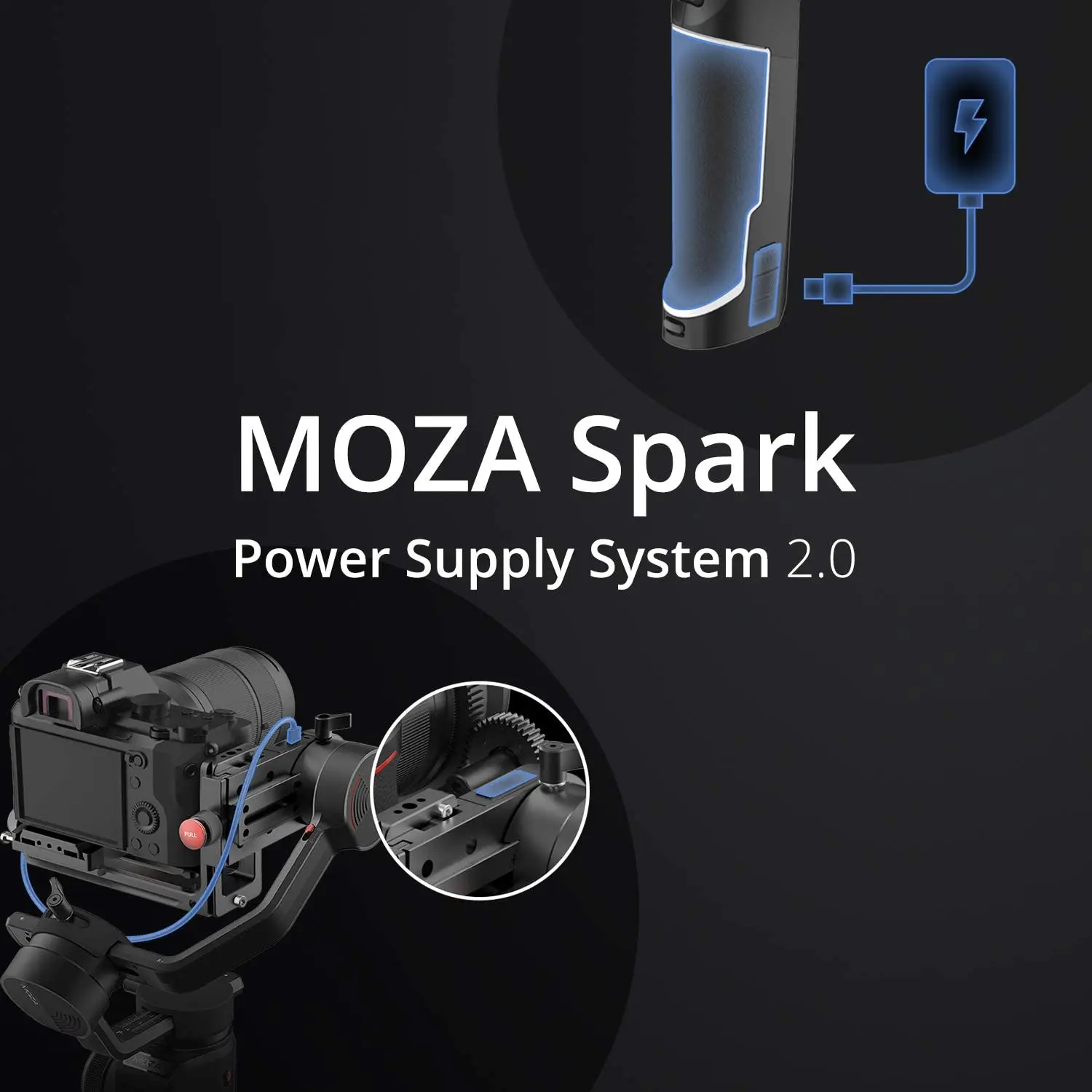 MOZA AirCross 2 Gimbal с Moza iFocus M Мотор непрерывного изменения фокусировки для строительной