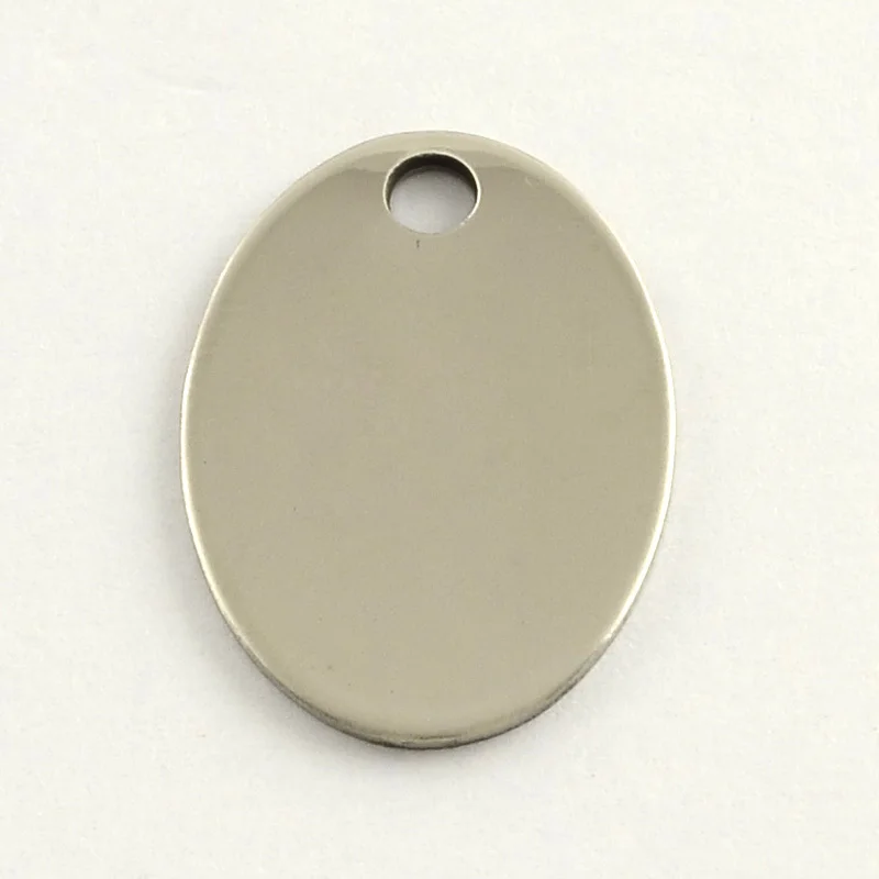 30x22x1mm 50 шт. прямоугольник из нержавеющей стали пустые штампованные бирки Подвески DIY ожерелье аксессуары для изготовления ювелирных изделий F80 - Окраска металла: 30x22x1mm