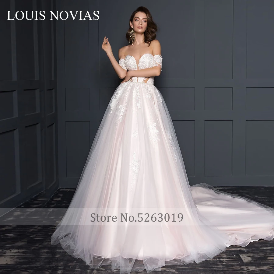 Новый дизайн от Louis Novias сексуальное простое свадебное платье с открытой спиной