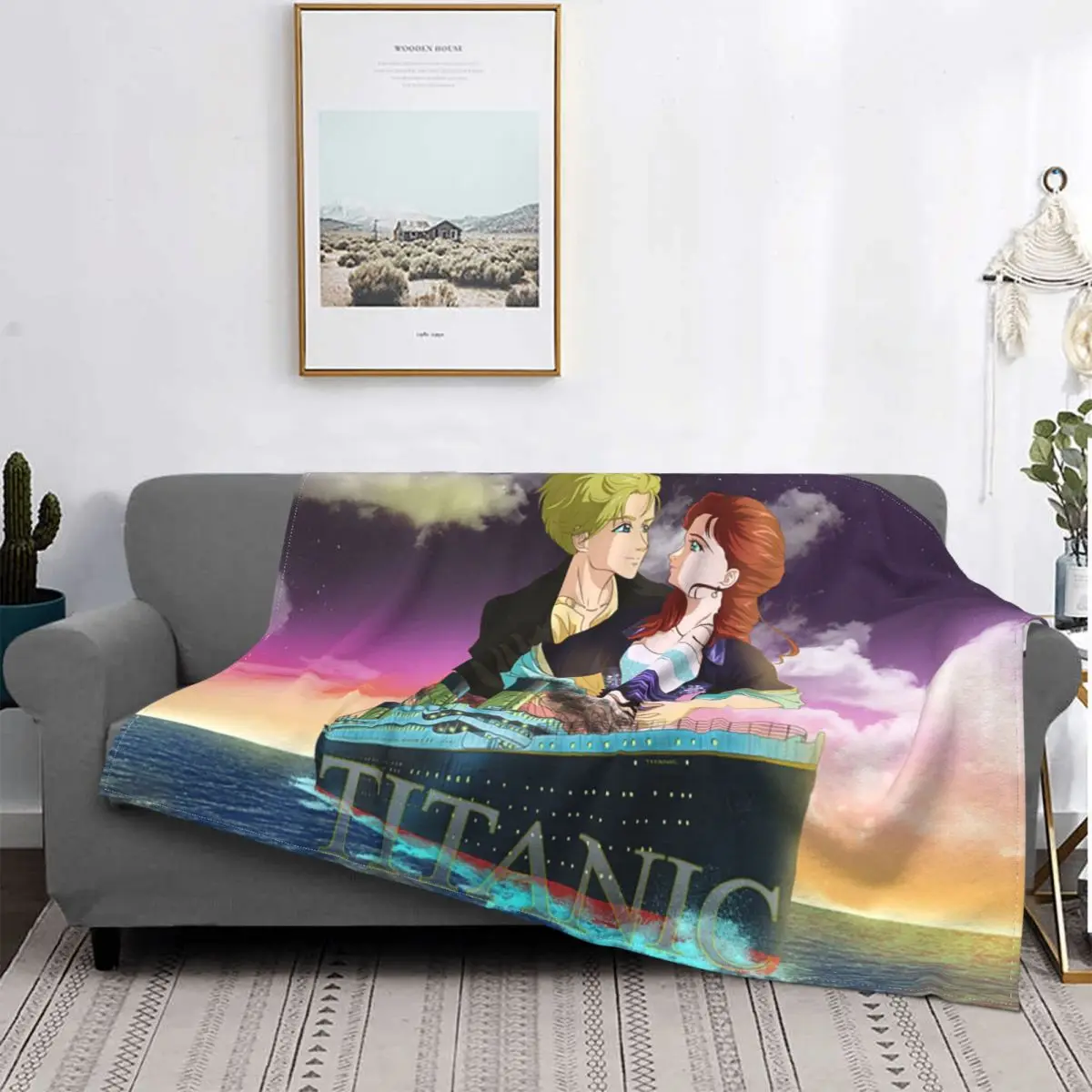 

Одеяло «Титаник» Леонардо ДиКаприо, флисовое легкое тонкое покрывало для постельного белья из фильма «Роза Джек», весна/осень