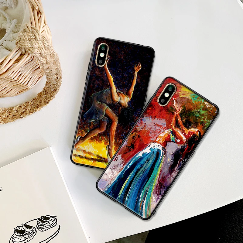 Для xiaomi 8 SE A2 LITE 6X mi X 2S 3 F1 9 CC9E CC9 9T A3 Pro мягкая ТПУ задняя крышка танцевальная