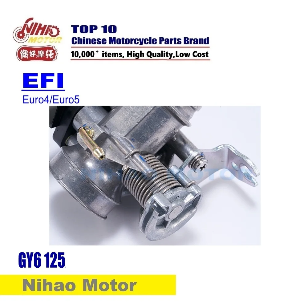 

EF22-01 Scooter EFI kits Engine Parts Fuel injection Air throttle valve GY6 125 EEC EURO4 Chinese Motorcycle Nihao Motor