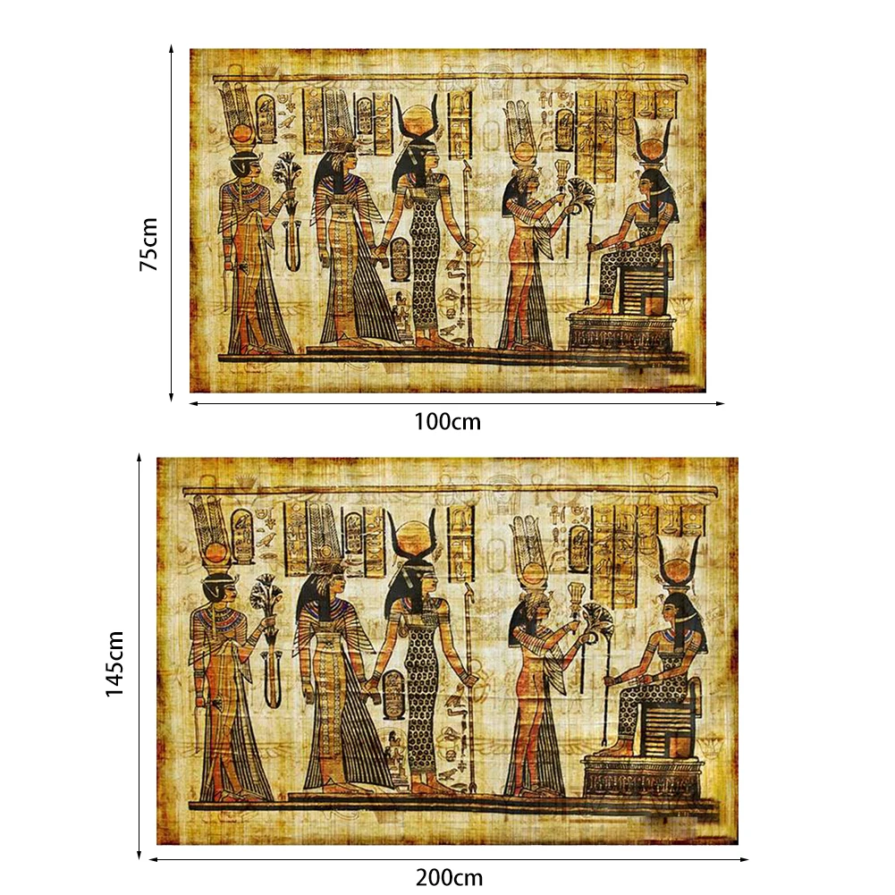 Ancient Egypt Printing Hanging Tapestry Wall Blanket Background Art Supplies Home Decoration Props Stylish Decorations | Дом и сад