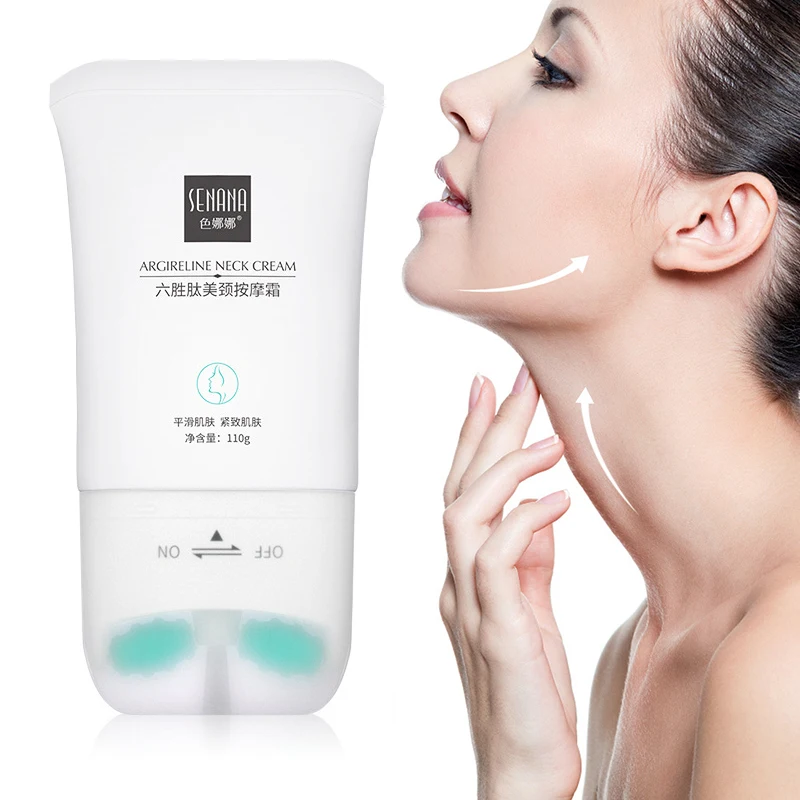 

Shaping Beauty Swan Neck Double -roller Massage Neck Cream Moisturizing Anti Wrinkle Firming Skin Beauty Neck Cream 110g