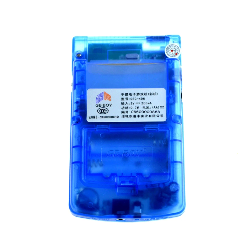 

GB Boy Colour Color Portable Game Console 2.7" 32 Bit Handheld Game Console With Backlit 66 Built-in Games Support Standard Card
