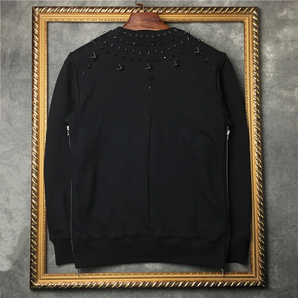 Роскошные Дизайнерские флисовые толстовки DUYOU с капюшоном для мужчин